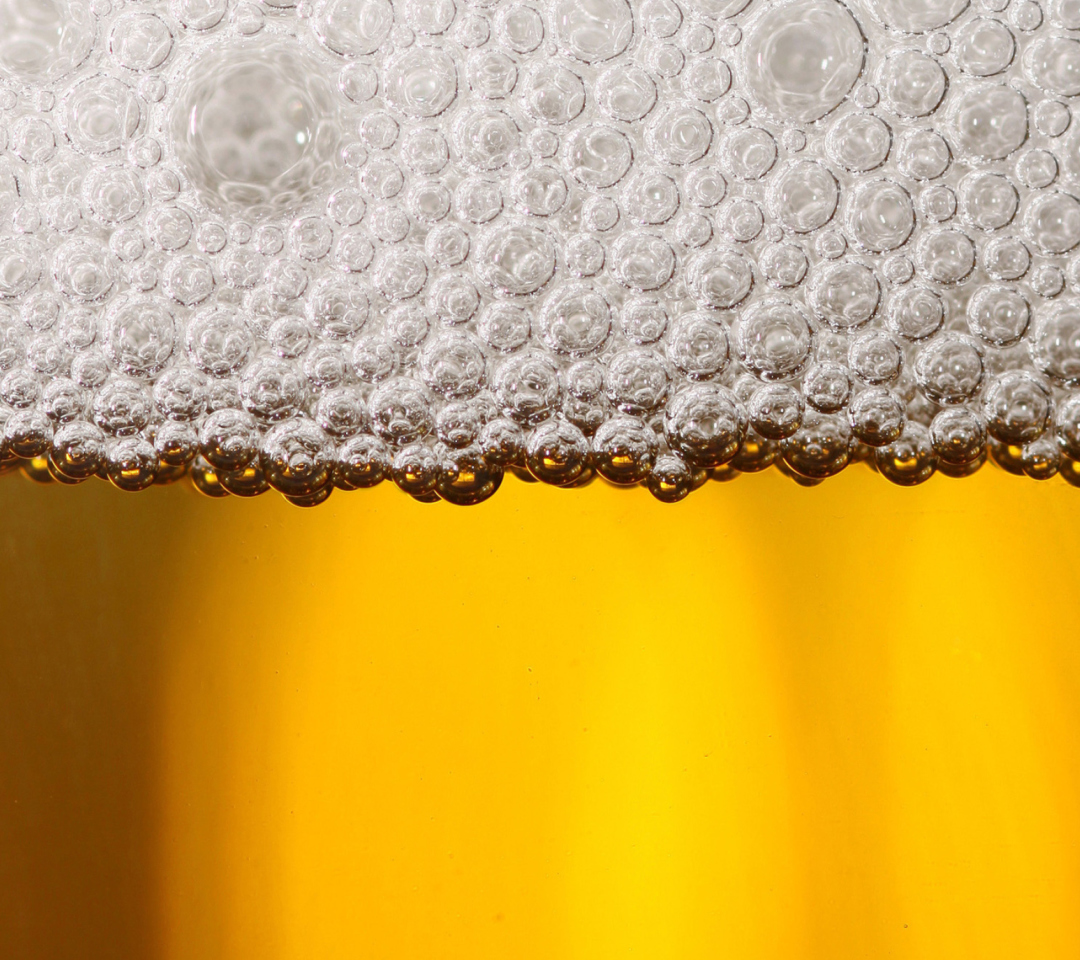 Das Beer Bubbles Wallpaper 1080x960