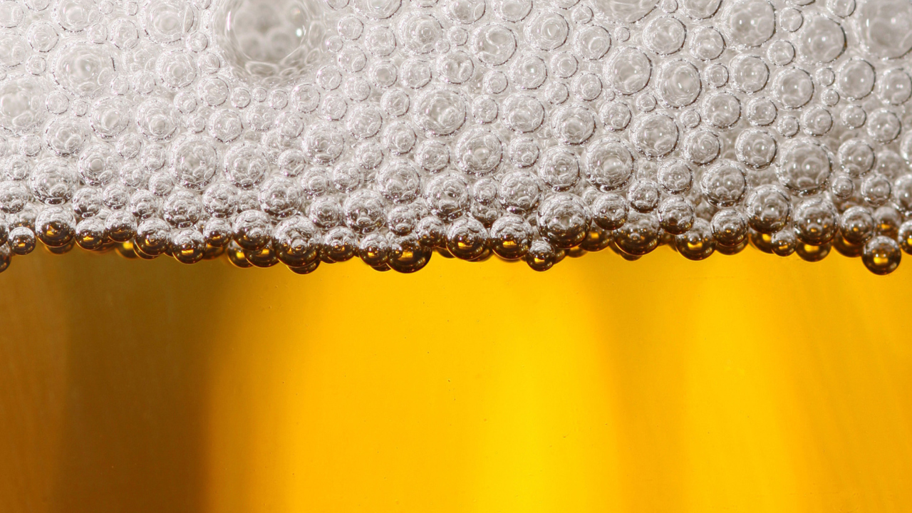 Beer Bubbles wallpaper 1280x720