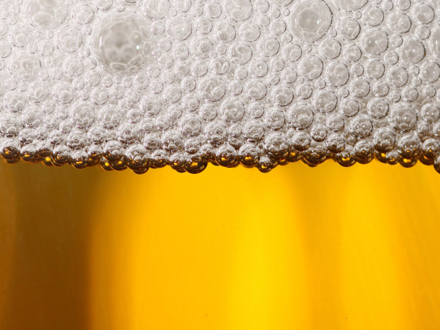 Das Beer Bubbles Wallpaper 640x480