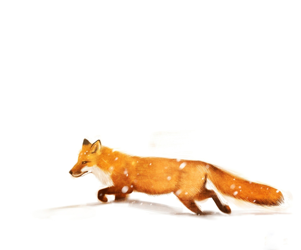 Red Fox White Snow screenshot #1 960x800