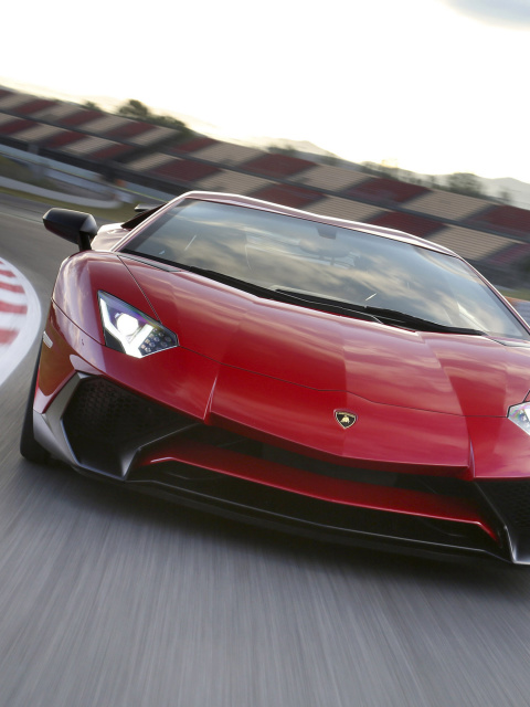 Screenshot №1 pro téma Lamborghini Aventador LP 750 4 Superveloce 480x640