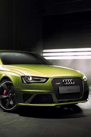 Fondo de pantalla Audi RS4 Avant 2015 320x480