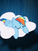 Sfondi My Little Pony, Rainbow Dash 132x176