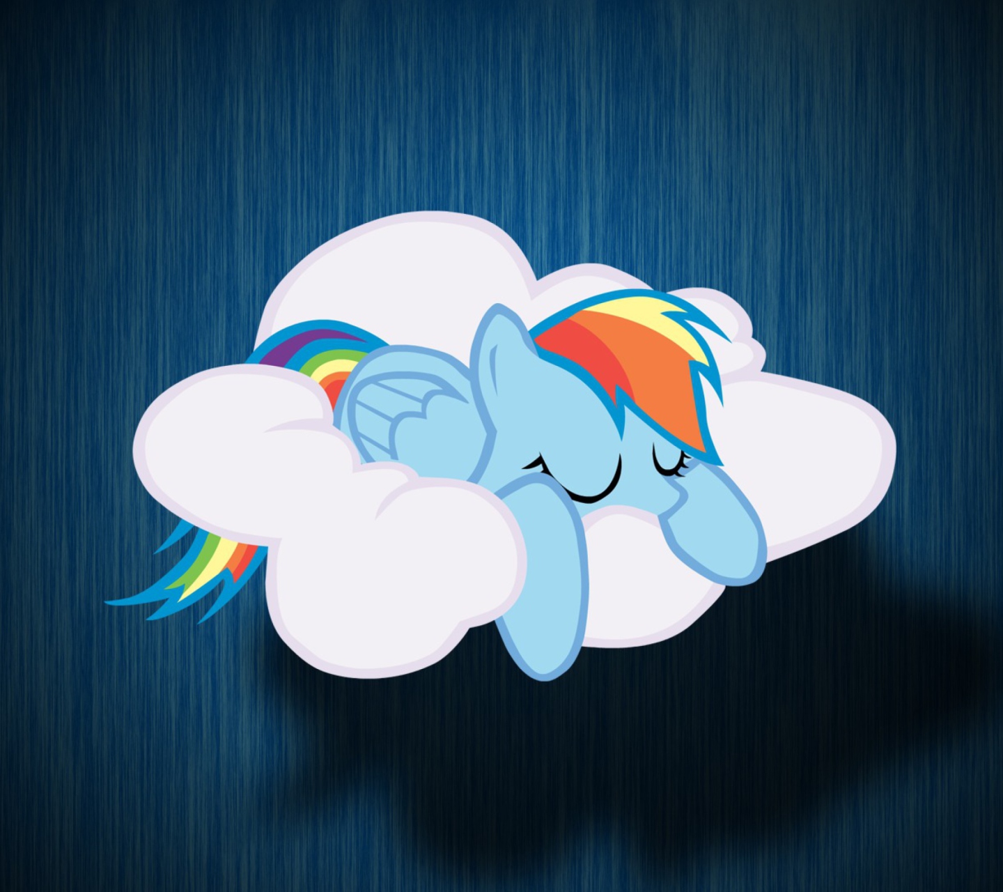 Fondo de pantalla My Little Pony, Rainbow Dash 1440x1280