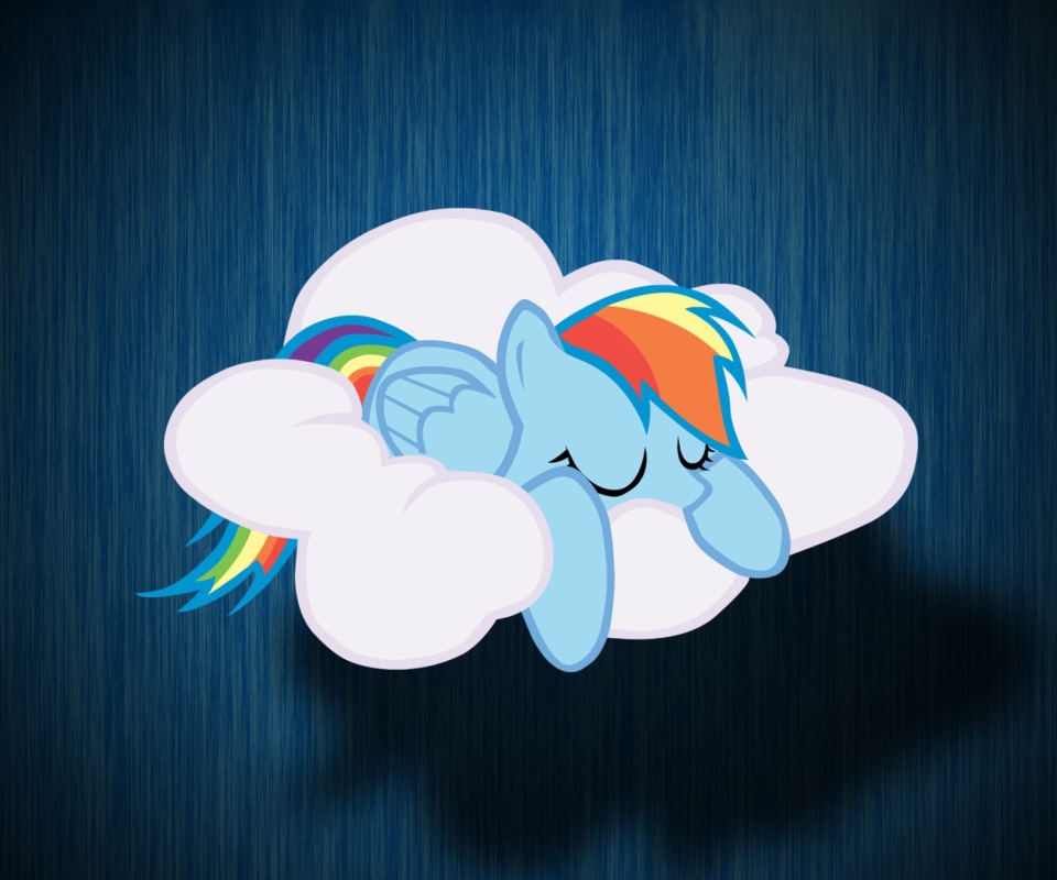 Das My Little Pony, Rainbow Dash Wallpaper 960x800