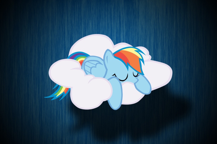 Fondo de pantalla My Little Pony, Rainbow Dash
