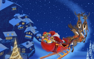 Santa Claus - Obrázkek zdarma pro Samsung Galaxy A3