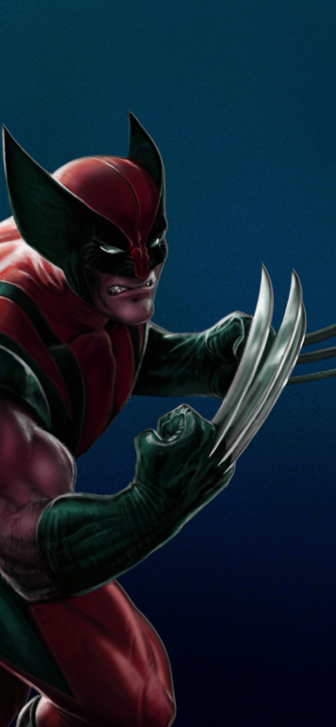 Das Wolverine Marvel Comics Wallpaper 1170x2532