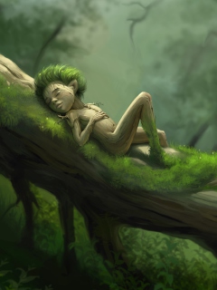 Sfondi Forest Sleep 240x320