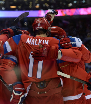 2014 Winter Olympics Hockey Team Russia papel de parede para celular para Nokia X6