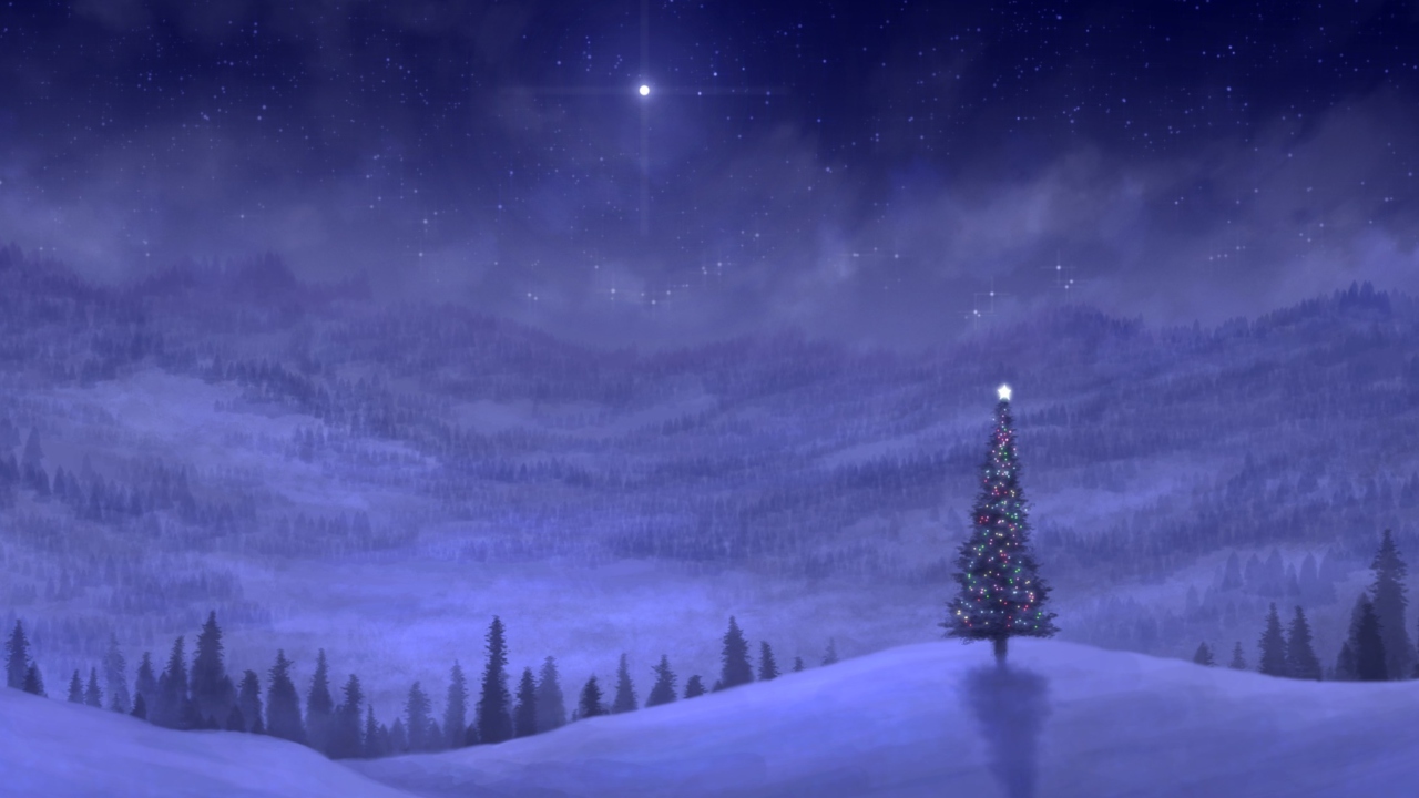Fondo de pantalla Christmas Tree 1280x720