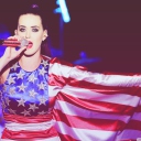 Screenshot №1 pro téma Katy Perry In American Flag Dress 128x128