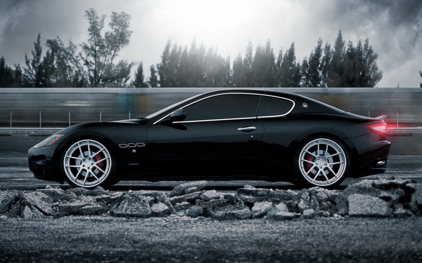 Обои Maserati GranTurismo 1440x900