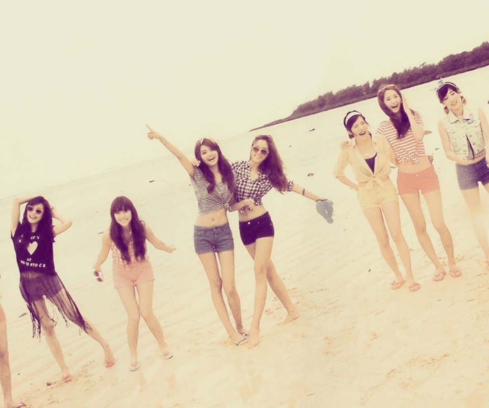 Fondo de pantalla Girls Generation 960x800