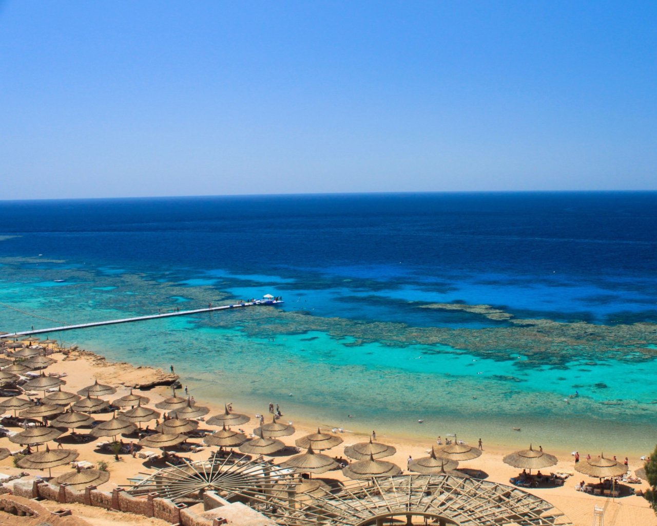 Fondo de pantalla Hotel Room Reef View 1280x1024