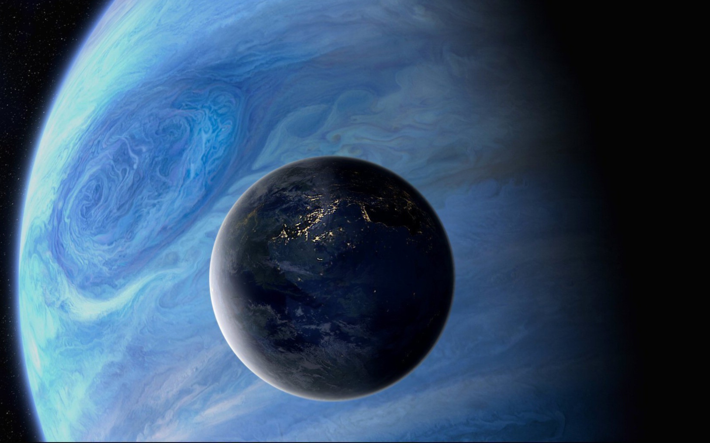 Space And Planets wallpaper 1440x900