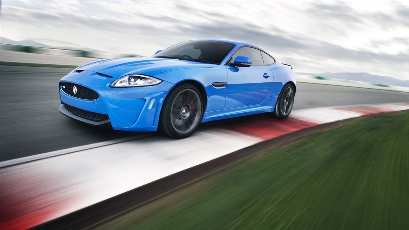 Jaguar XK wallpaper 1366x768