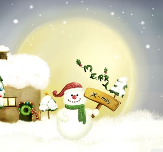 Free Merry Xmas Picture for iPad mini