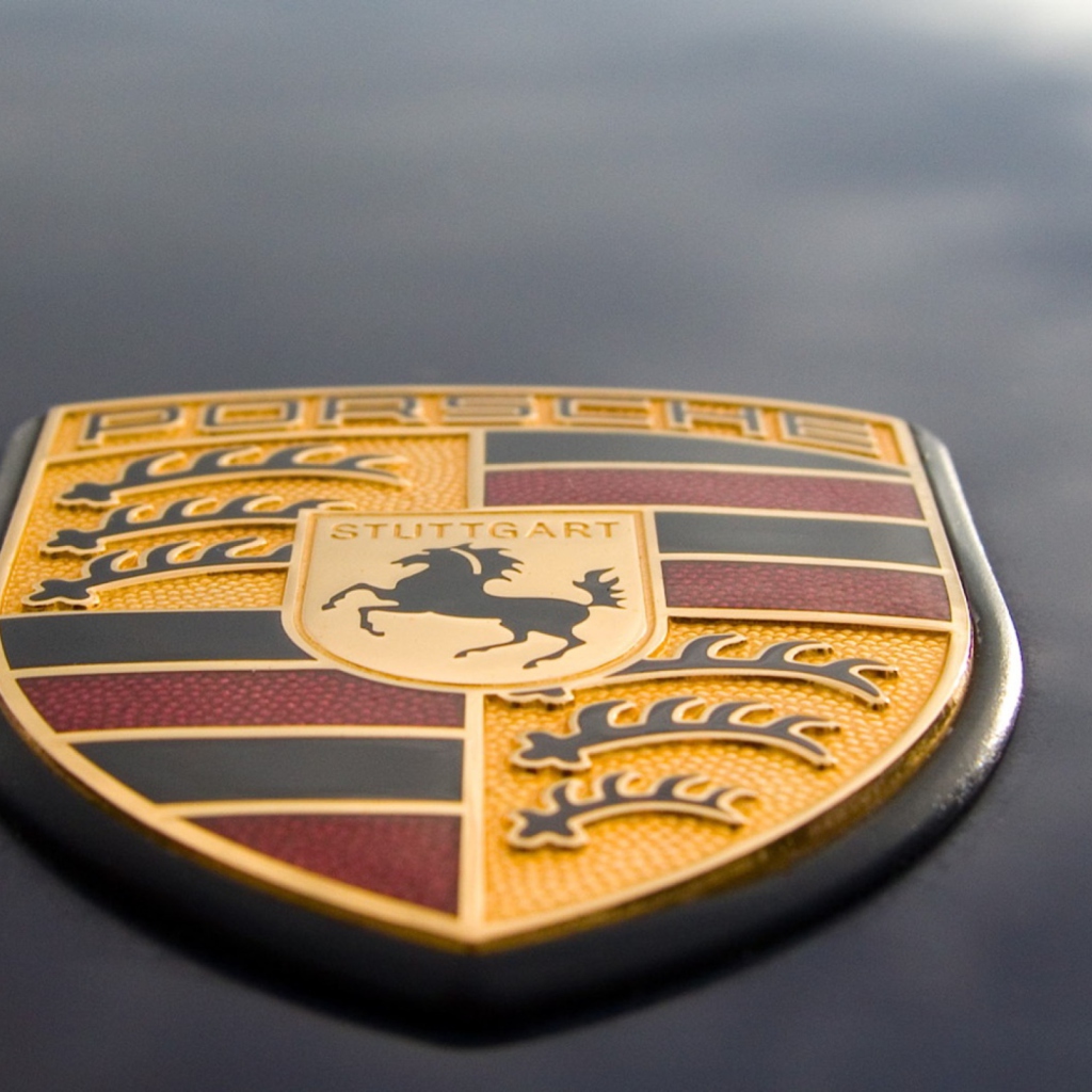 Das Porsche Logo Wallpaper 1024x1024