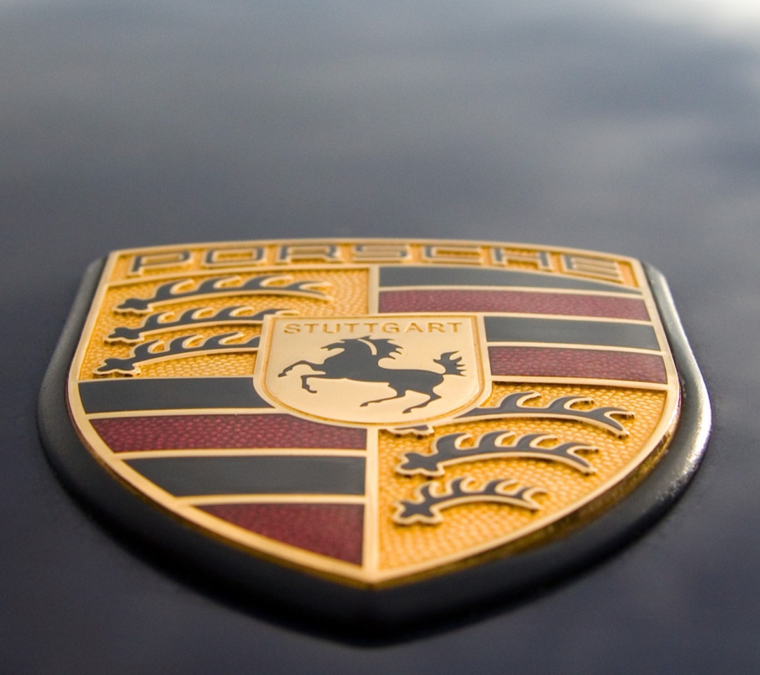 Das Porsche Logo Wallpaper 1080x960