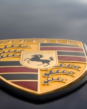 Обои Porsche Logo 176x220
