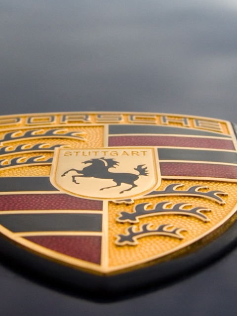 Fondo de pantalla Porsche Logo 480x640