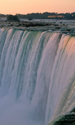 Das Niagara Falls - Ontario Canada Wallpaper 240x400