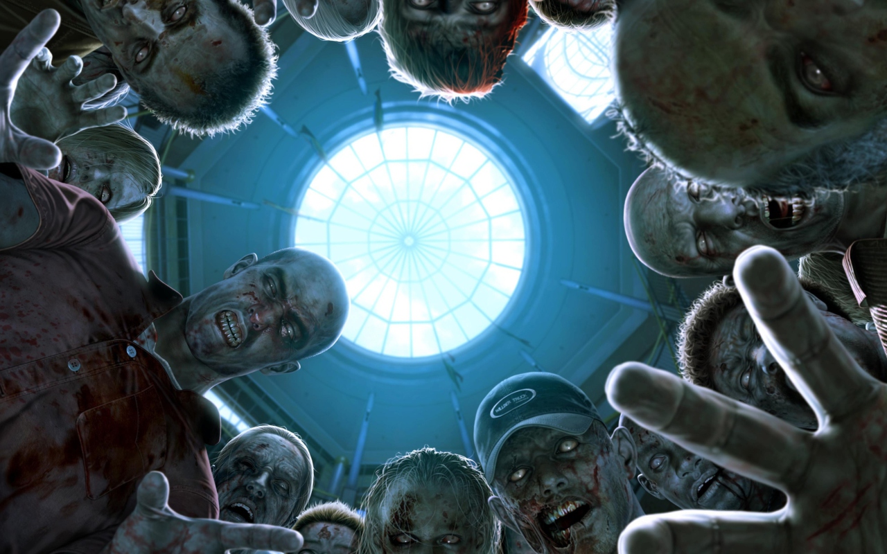Dead Rising Zombies wallpaper 1280x800