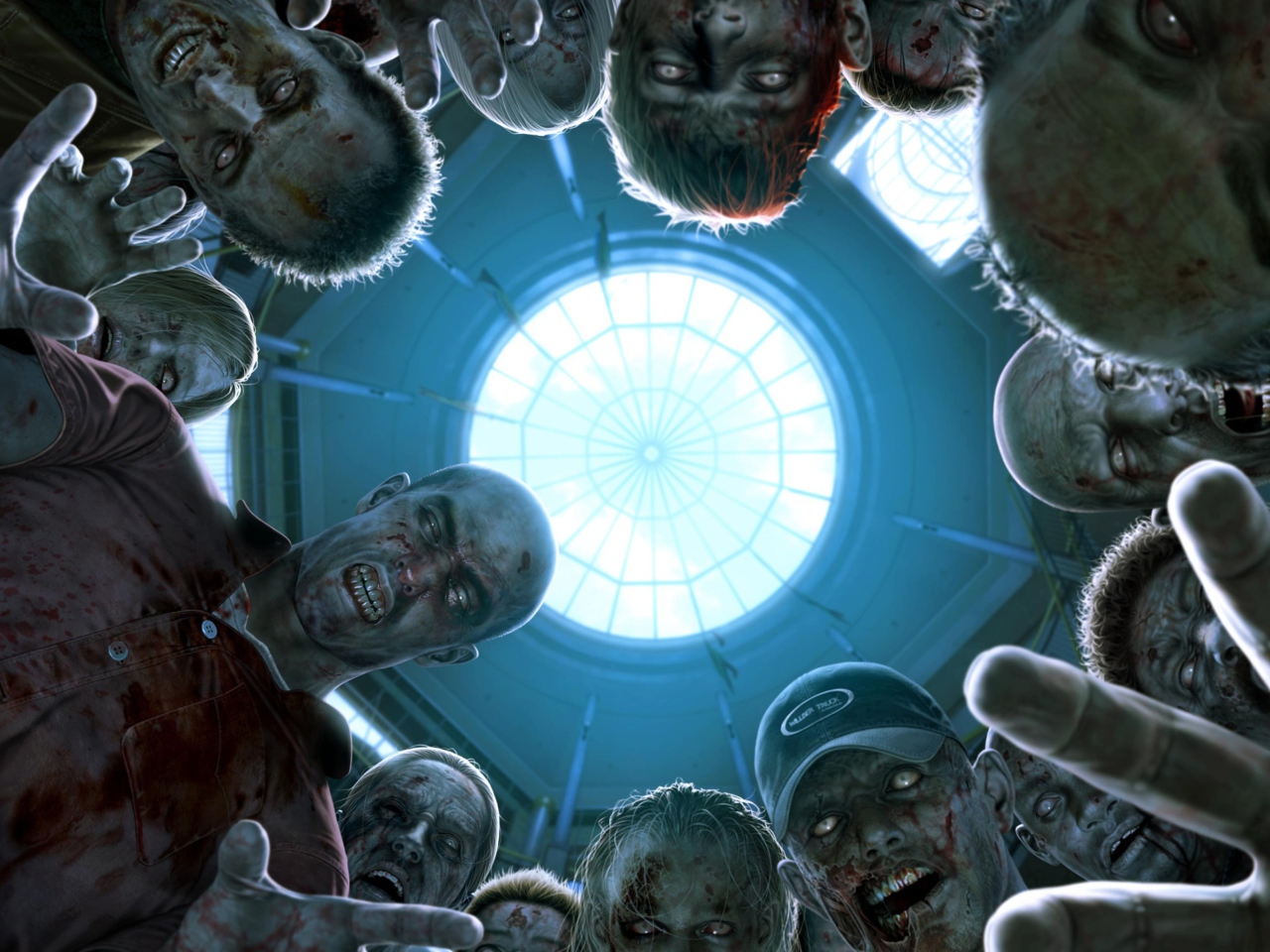 Dead Rising Zombies wallpaper 1280x960