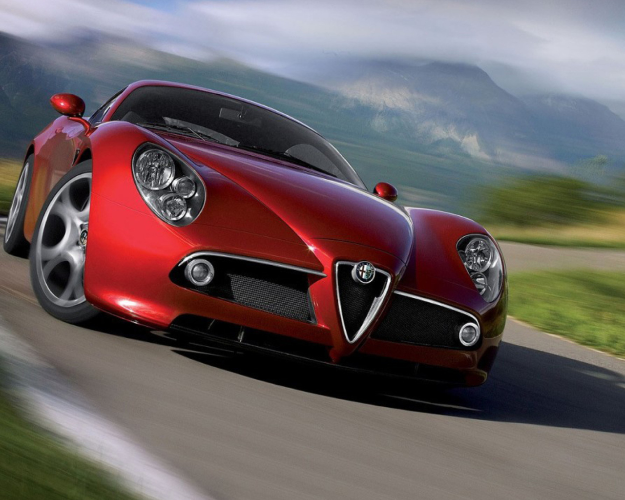 Fondo de pantalla Alfa Romeo 1280x1024