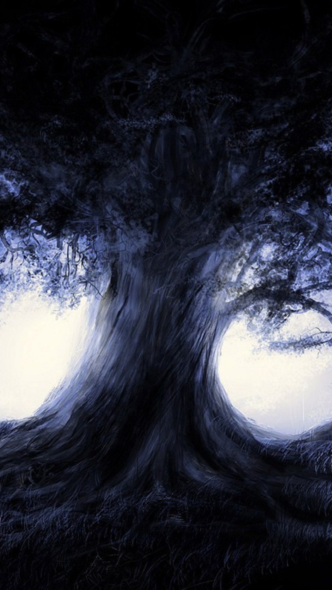 Das Mystic Tree Wallpaper 1080x1920