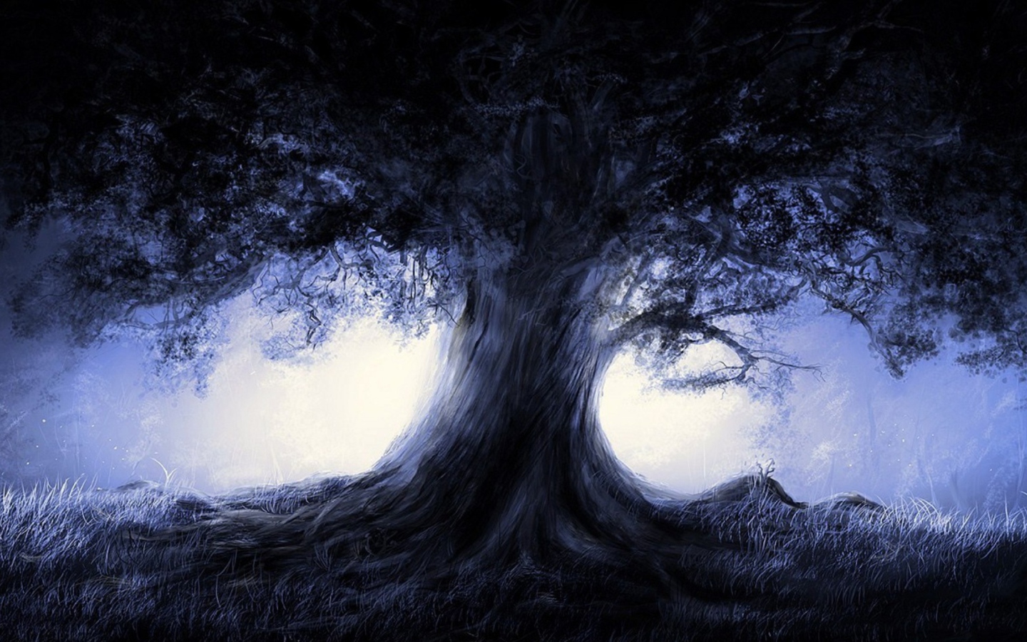 Sfondi Mystic Tree 1440x900