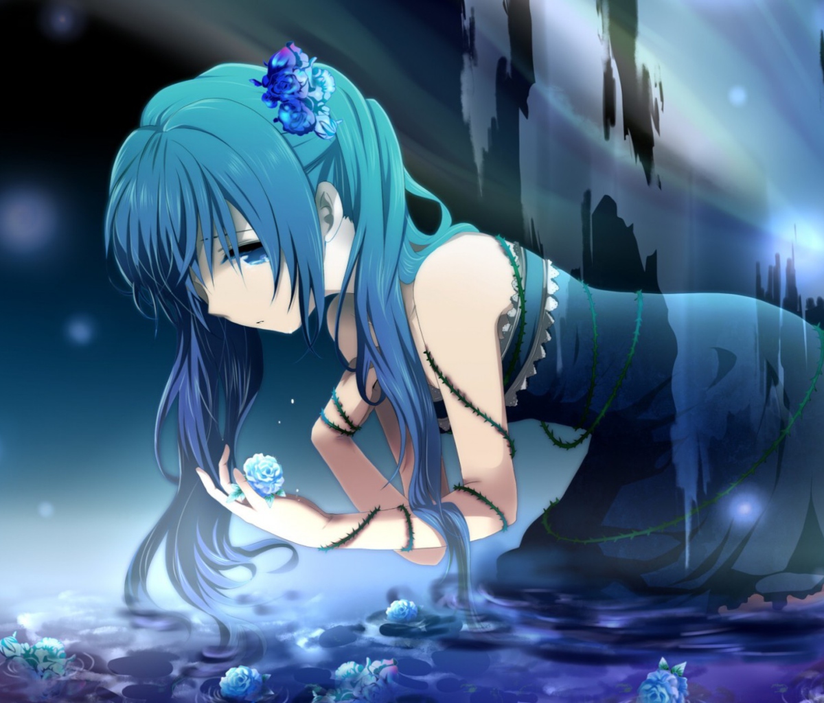 Screenshot №1 pro téma Hatsune Miku - Vocaloid 1200x1024