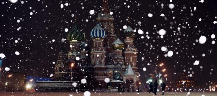 Sfondi Red Square In Moscow 720x320
