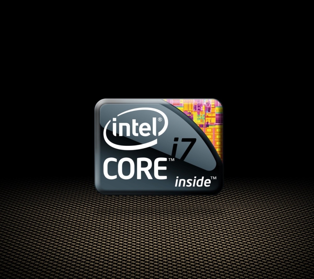 Das Intel Core i7 CPU Wallpaper 1080x960