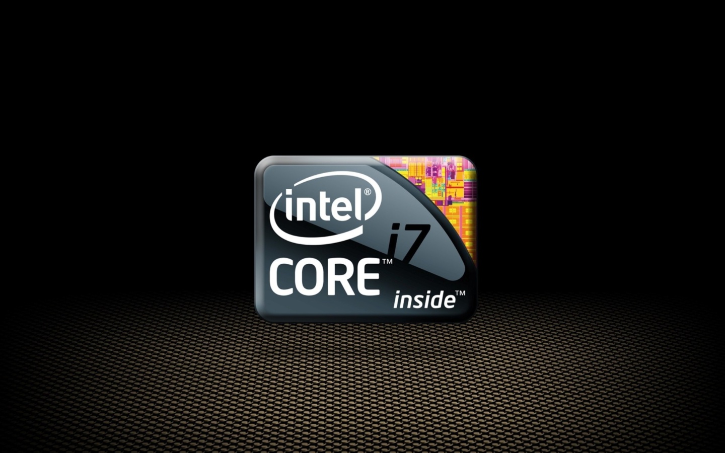 Das Intel Core i7 CPU Wallpaper 1440x900