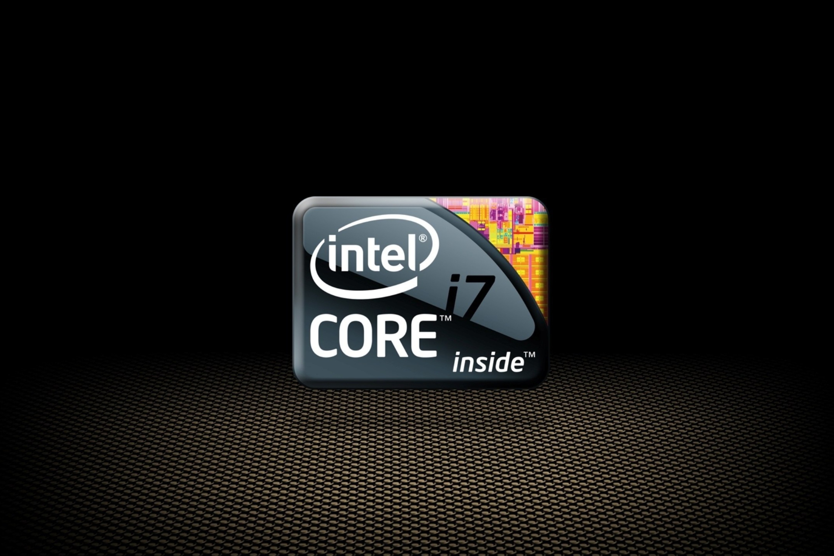 Das Intel Core i7 CPU Wallpaper 2880x1920