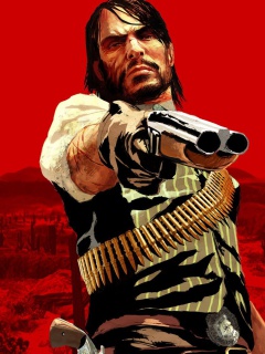 Screenshot №1 pro téma Red Dead Redemption 240x320