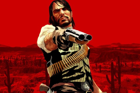 Обои Red Dead Redemption 480x320