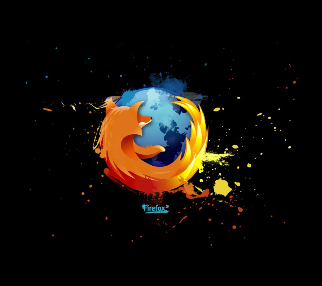 Fondo de pantalla Firefox Logo 1080x960