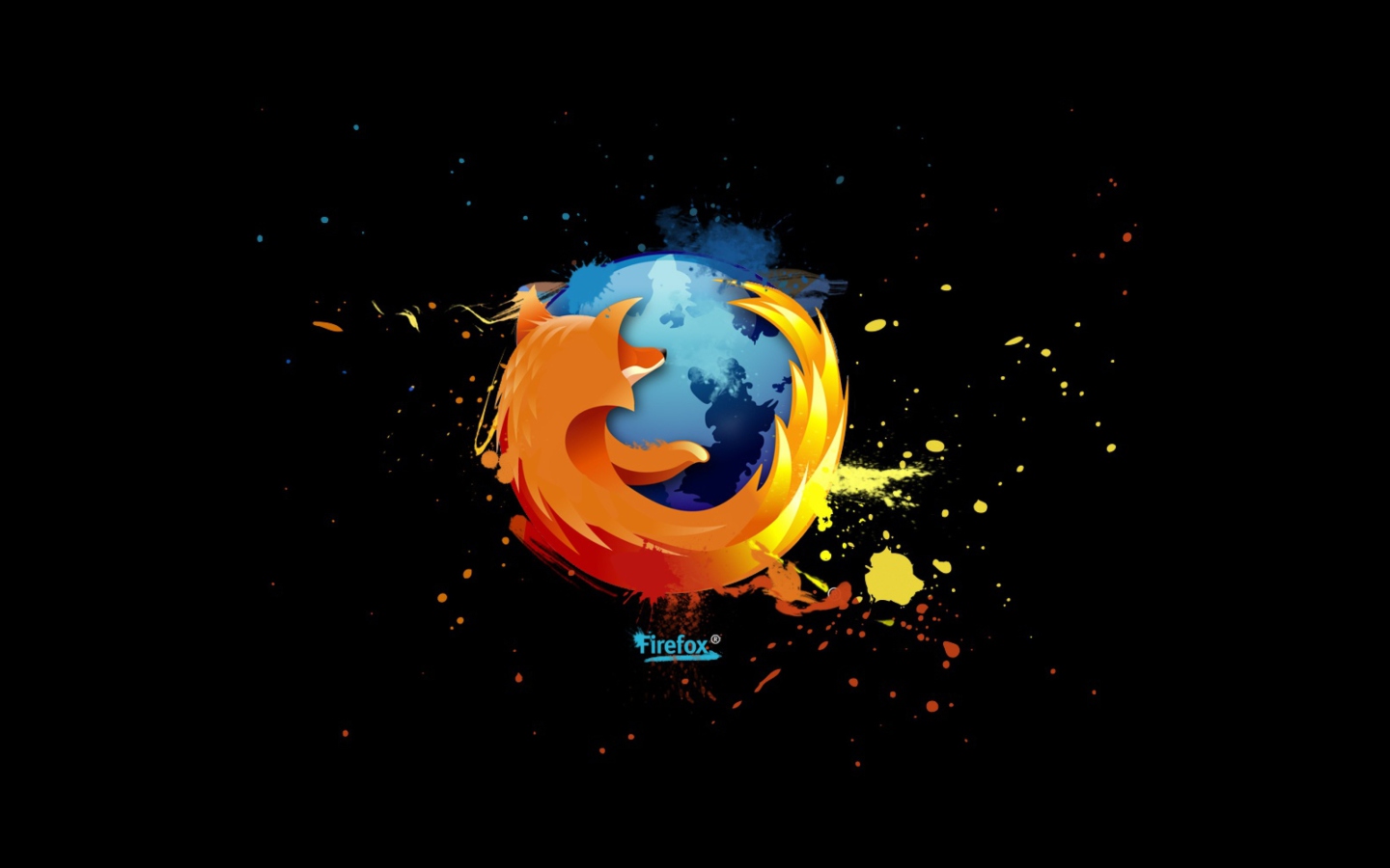 Das Firefox Logo Wallpaper 1440x900