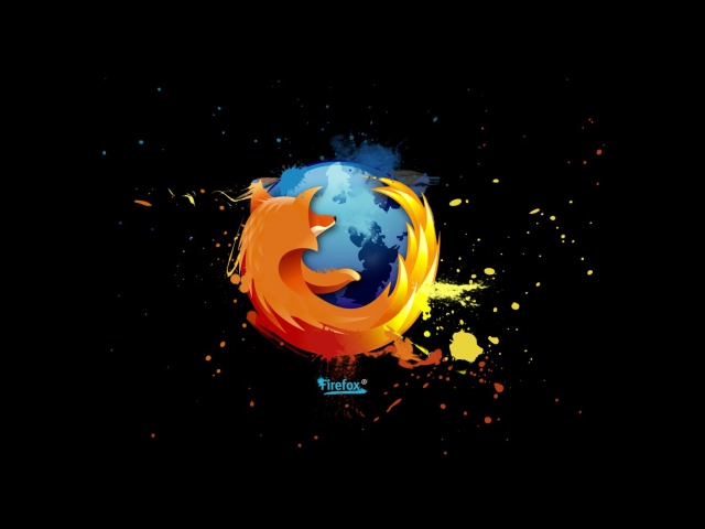 Firefox Logo wallpaper 640x480