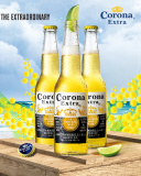 Das La Cerveza Corona Wallpaper 128x160
