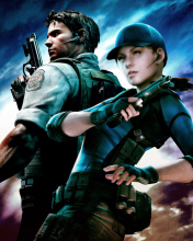 Das Resident Evil 5 Wallpaper 176x220