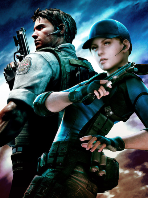 Обои Resident Evil 5 480x640