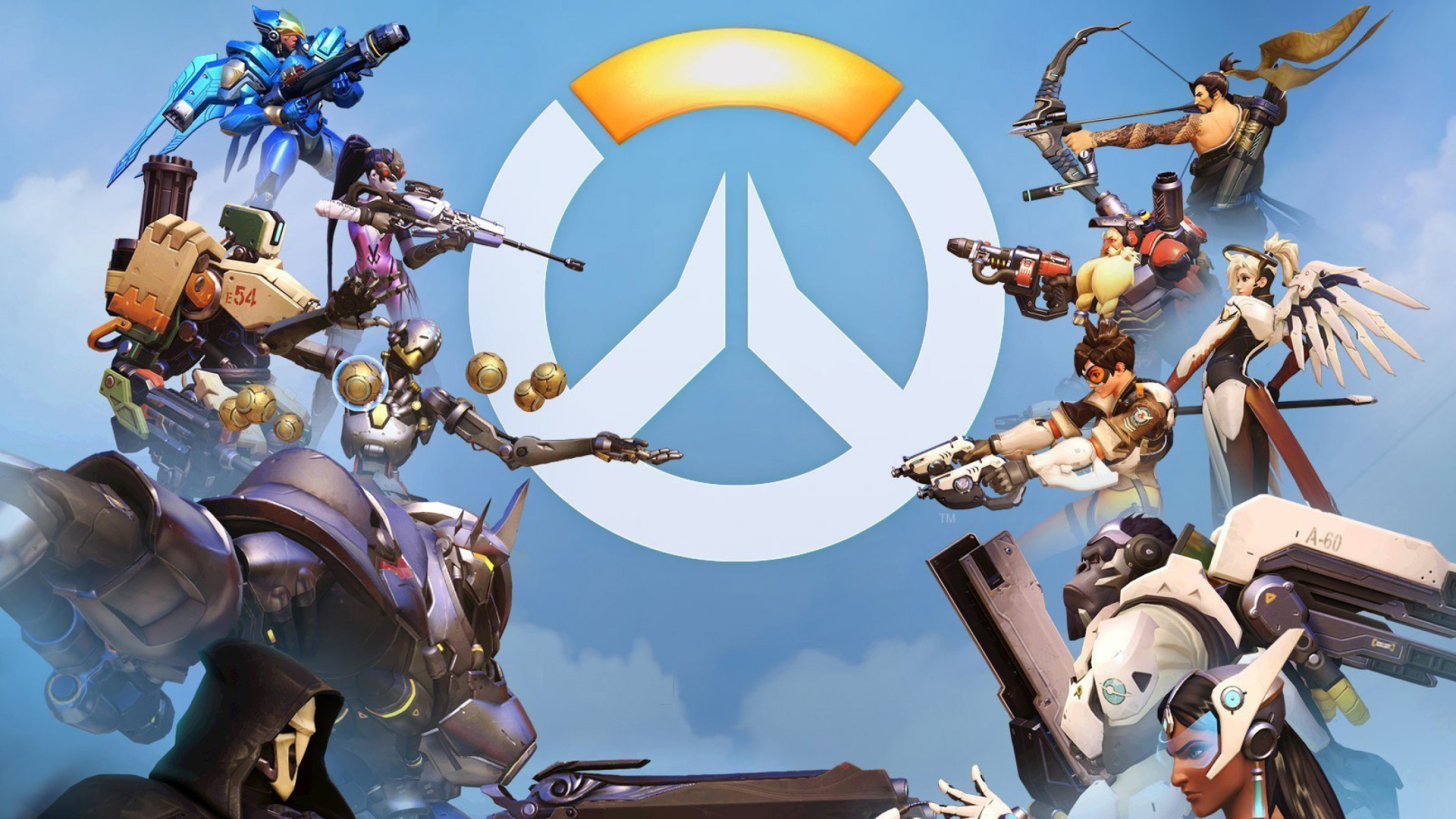 Overwatch Shooter Game wallpaper 1920x1080