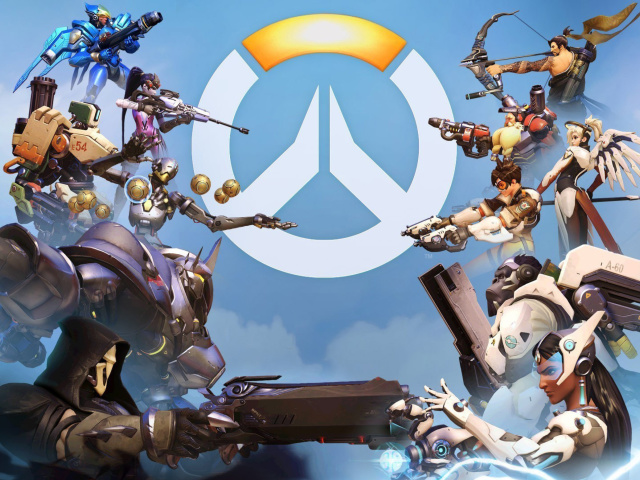 Overwatch Shooter Game wallpaper 640x480