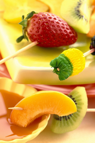 Das Fruit Mix Wallpaper 320x480
