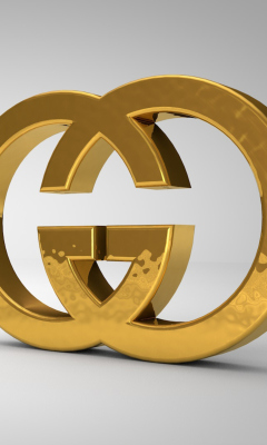 Screenshot №1 pro téma Gucci Logo 240x400