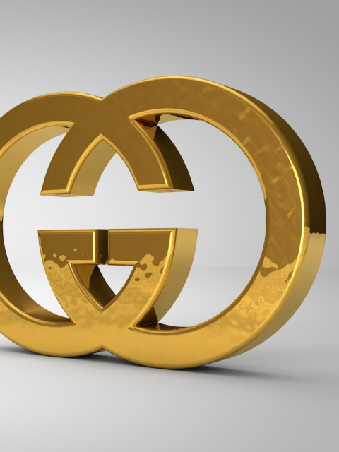 Screenshot №1 pro téma Gucci Logo 480x640